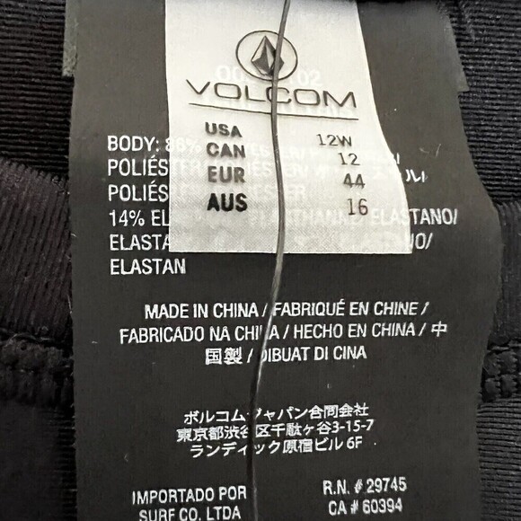 NWT Volcom Stay Or Leaf Long Sleeve UPF 50 Plus Size Rashguard - Picture 8 of 9